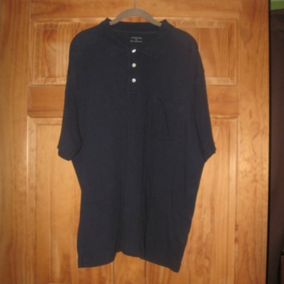 Croft & Barrow Blue Short Sleeve Polo - Picture 1 of 2